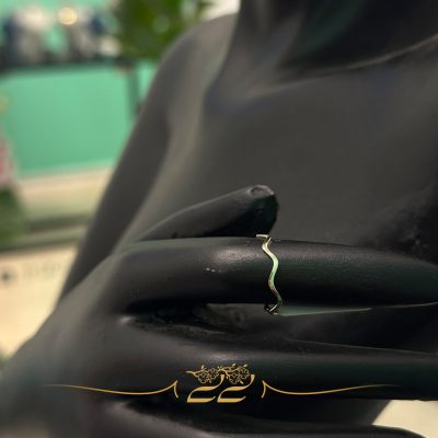انگشتر موج دار